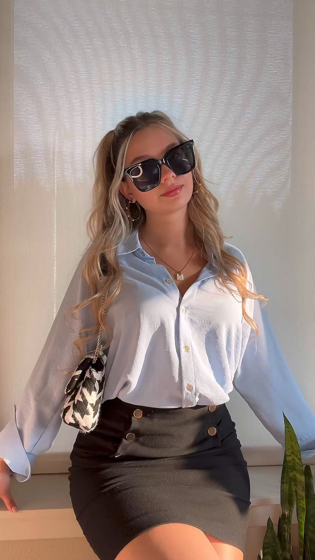 Simple Classy Outfit! ✨ thé top is the brand Status by Chenault. I got it at Nordstrom rack I couldn’t find the link so I added a similar-ish top from H&M. The black skirt is very flattering stretchy and comfortable. Perfect for a work, church, or any even where you need to look classy. 

#LTKwedding #LTKworkwear #LTKstyletip