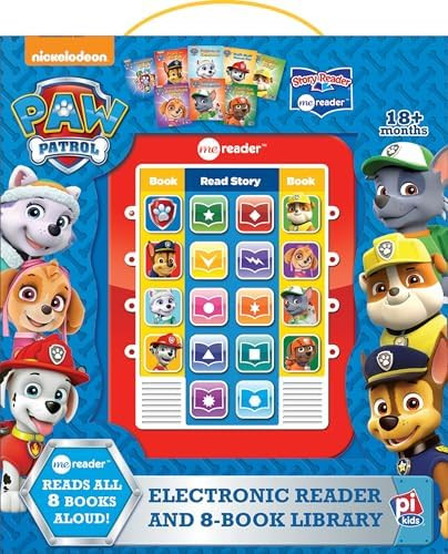 Nickelodeon Paw Patrol Chase, Skye, Marshall, and More! - Me Reader Electronic Reader and 8 Sound... | Amazon (US)