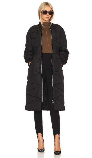 Norma Coat in Black | Revolve Clothing (Global)