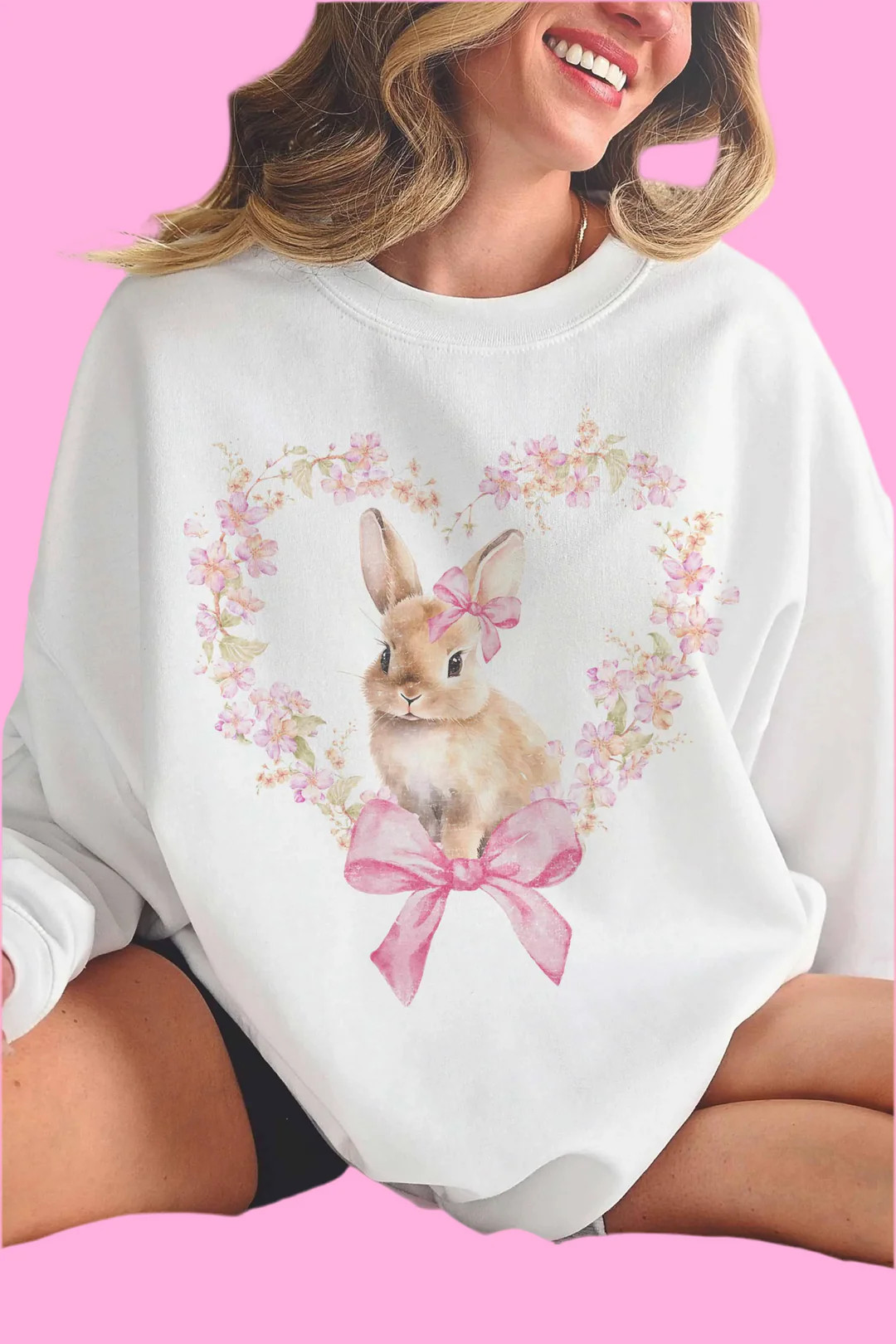 Cottontail Sweatshirt | Teggy French