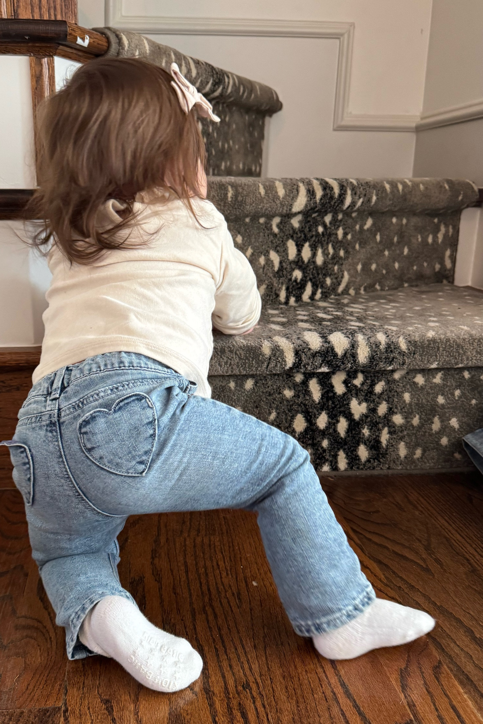 Heart pocket jeans still available in grey denim 

#LTKStyleTip #LTKBaby #LTKCyberWeek