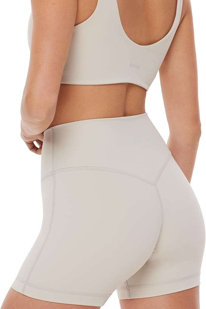 Sculpting Shorts | High Waisted Butt Shaping 4" & 6" Women's Biker Low Impact Shorts | FlexFlow X... | Amazon (US)