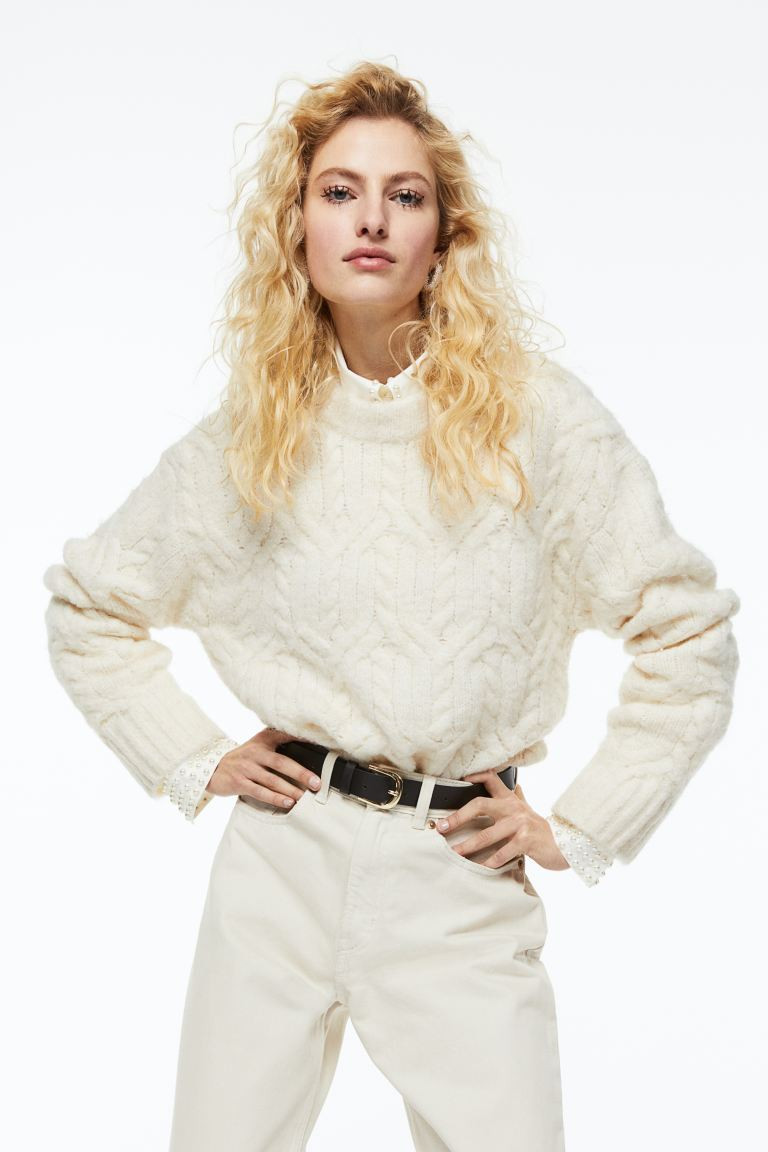 Cable-knit jumper | H&M (UK, MY, IN, SG, PH, TW, HK)