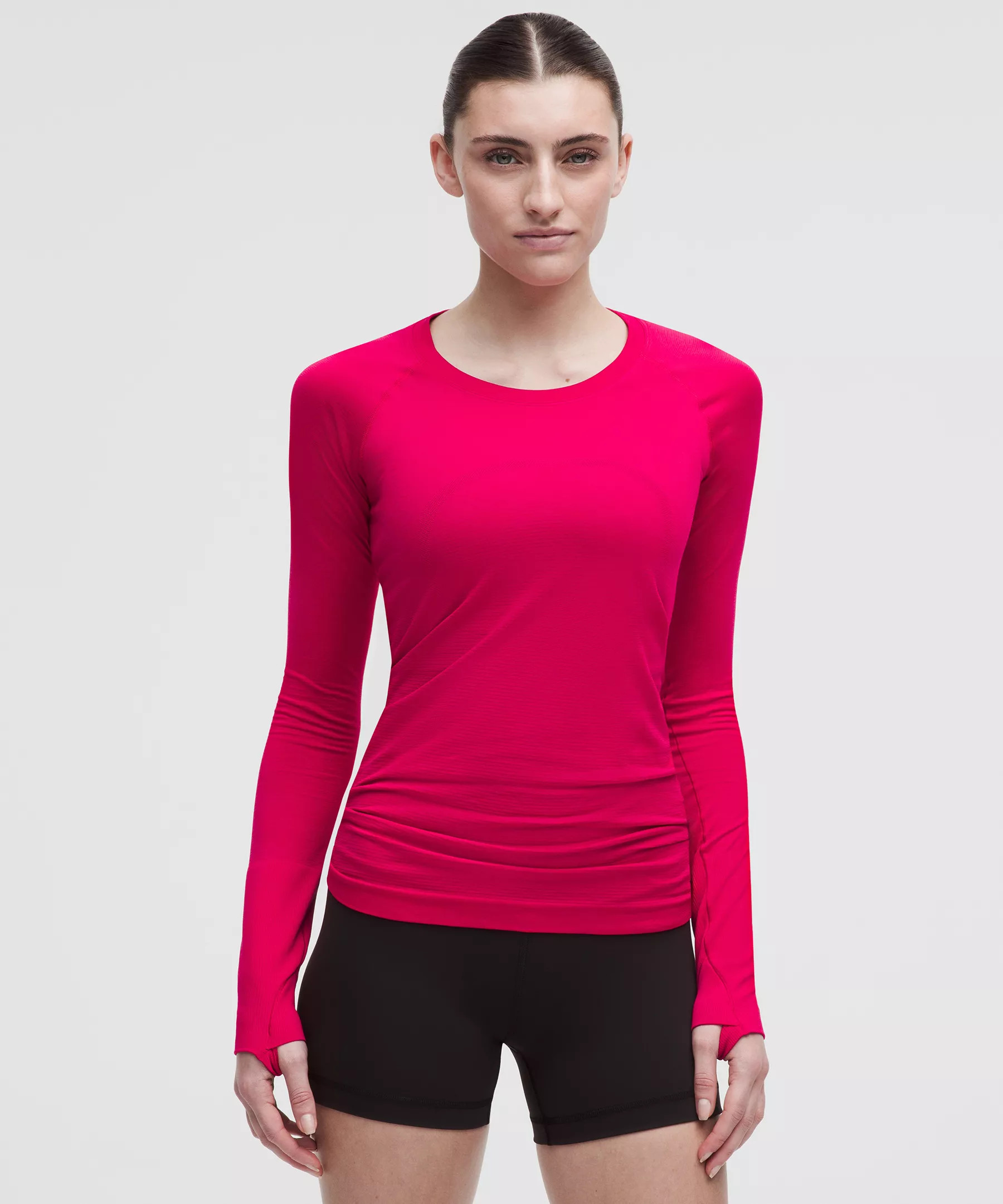 Swiftly Tech Long-Sleeve Shirt 2.0 *Hip Length | Women's Long Sleeve Shirts | lululemon | Lululemon (US)