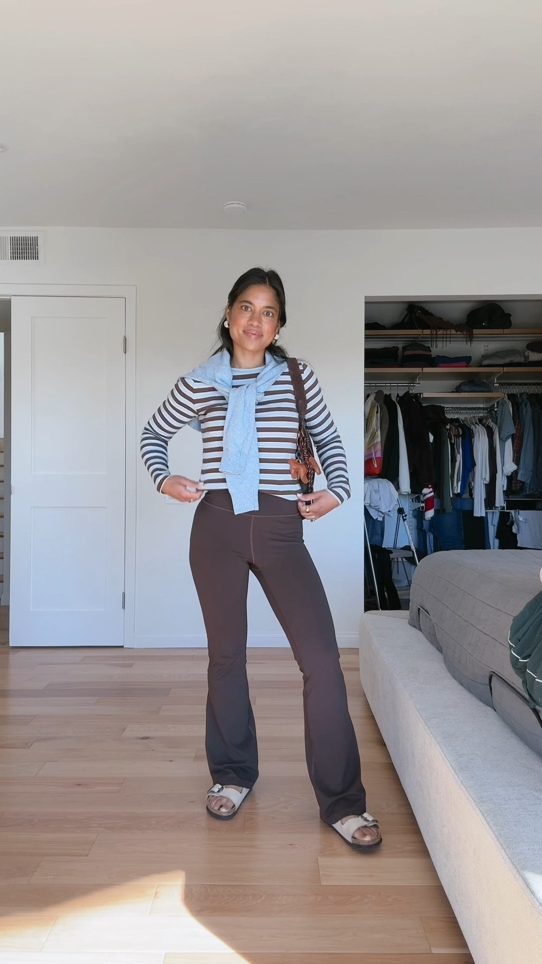 Casual outfit for the day! Blue and brown is my new fave color combo! 


#LTKPetite #LTKootd