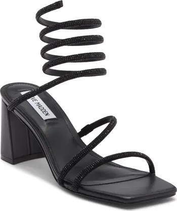 Steve Madden Lopez Crystal Strappy Sandal (Women) | Nordstromrack | Nordstrom Rack