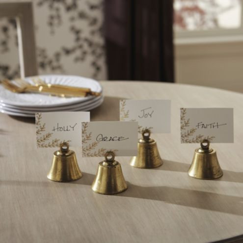 Vintage Bell Place Card Holders | Ballard Designs, Inc.