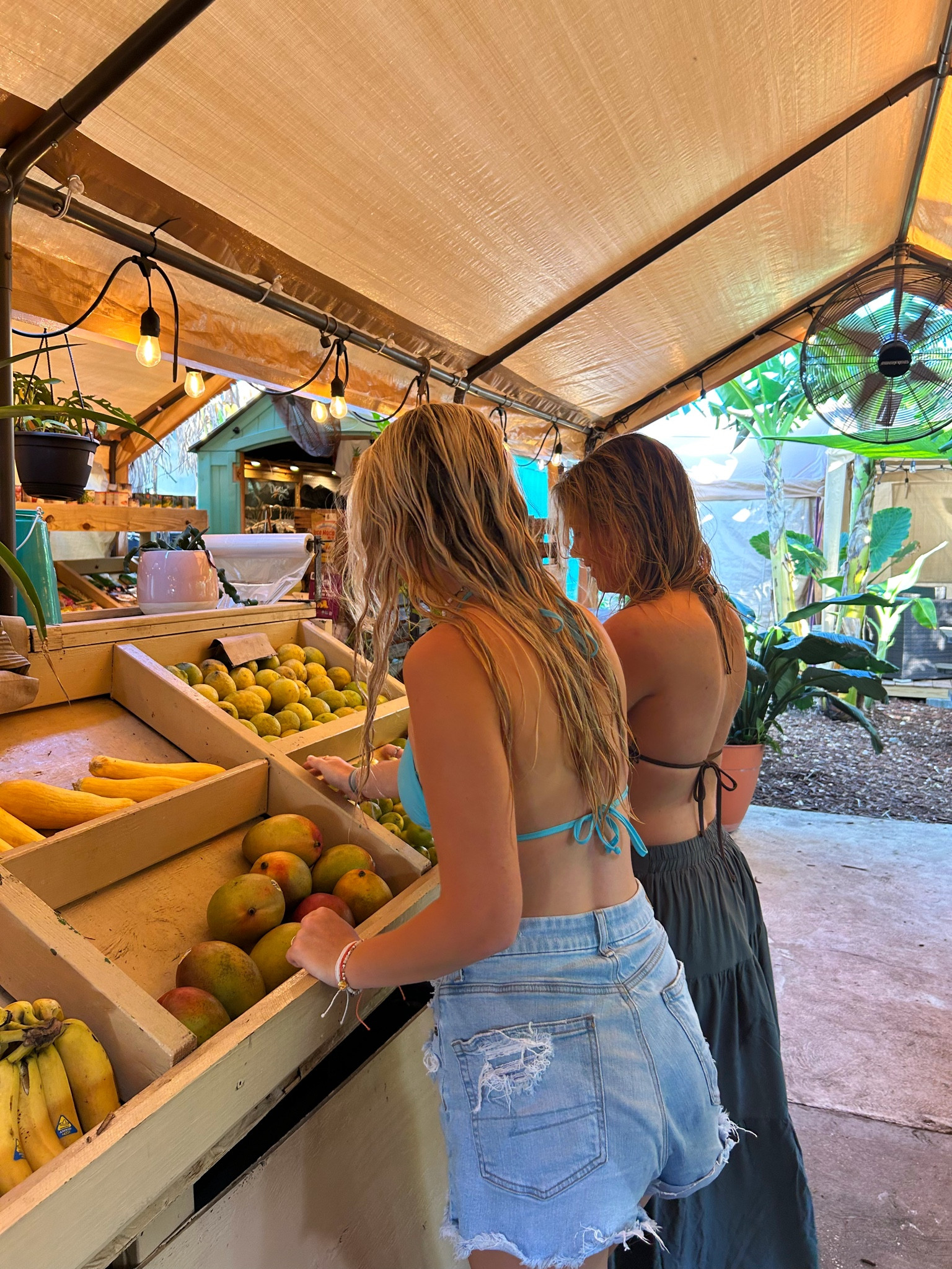 Sunrise swim + breakfast at the local market 🌞✨🩵
My favorite bikini ever! Wearing a size small

#LTKSwim