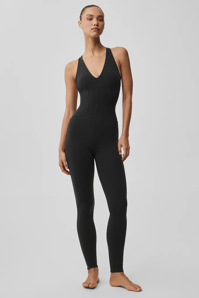 Airbrush Sparks Fly Corset Onesie | Alo Yoga (US)