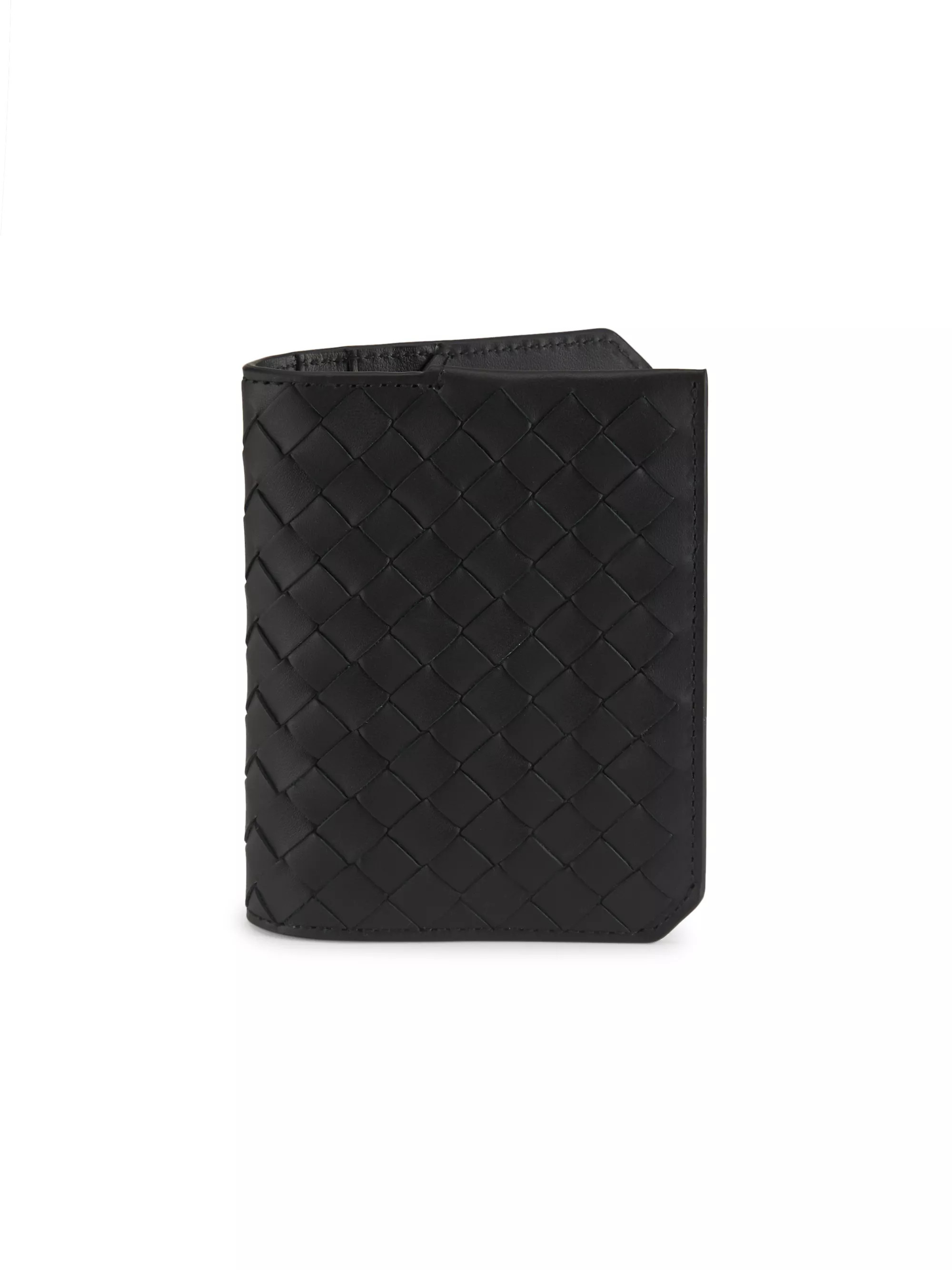 Bottega VenetaIntrecciato Leather Card Case | Saks Fifth Avenue