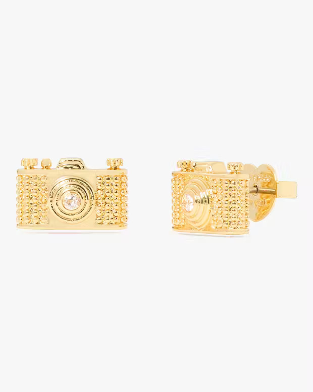 Away We Go Camera Studs | Kate Spade (US)