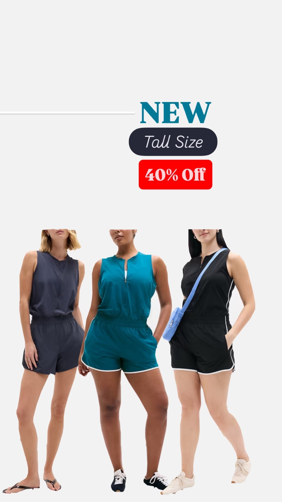 Tall size rompers on sale 

 

#LTKTall #LTKSeasonal #LTKSaleAlert