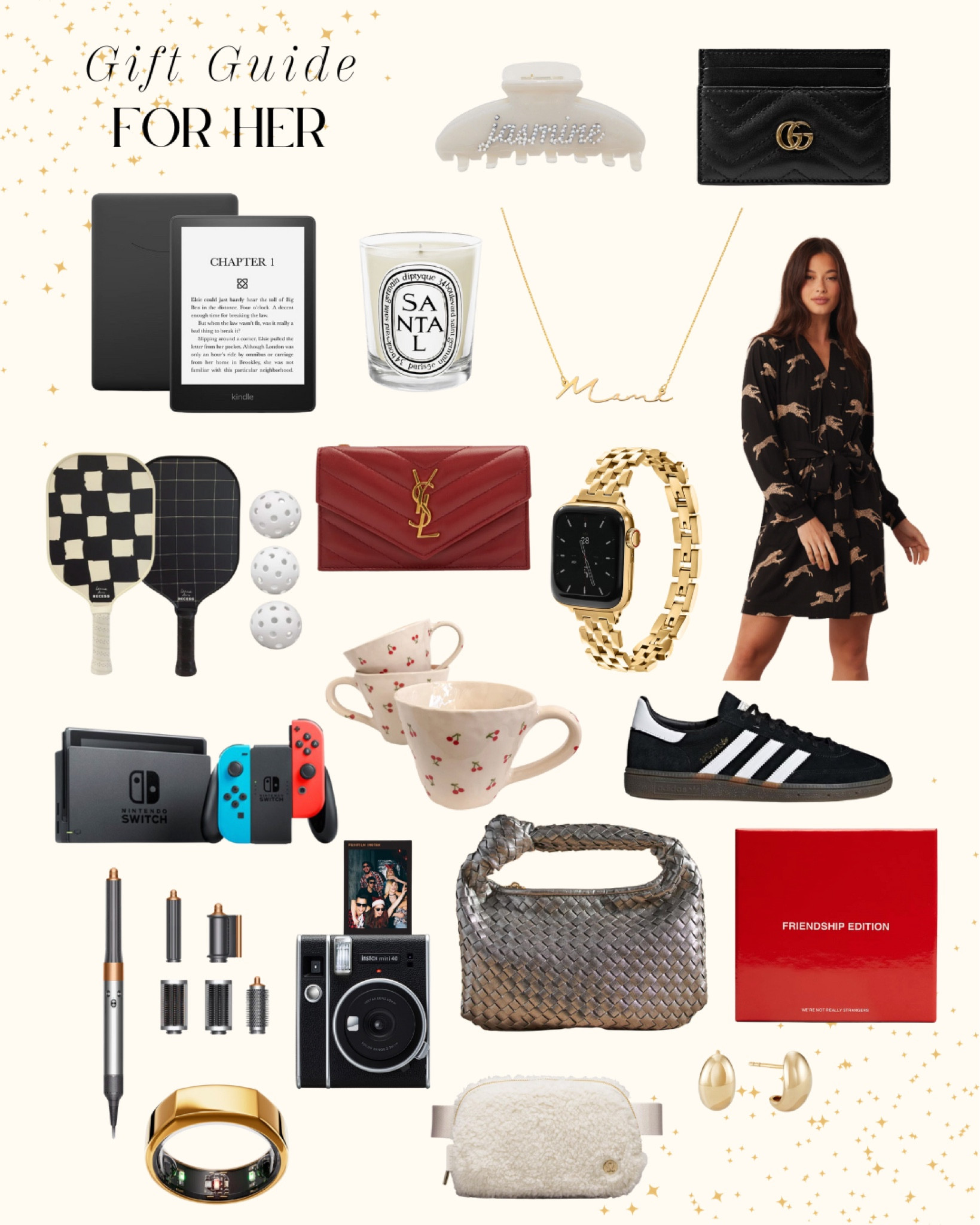 Gift guide for her! 

#LTKSeasonal #LTKHoliday #LTKGiftGuide