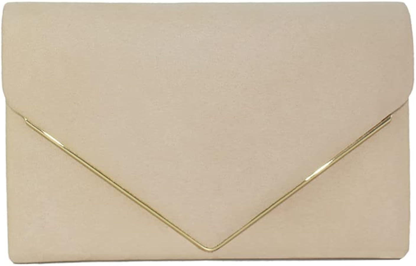 Evening Bags Faux Suede Envelop Crossbody Clutch Purse for Women Formal Wedding Party | Amazon (US)