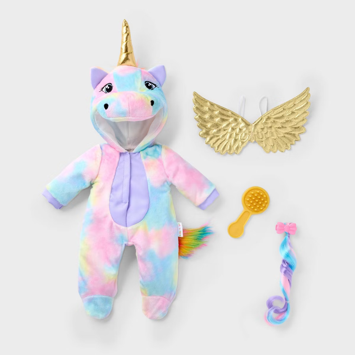 14" Baby Doll Unicorn Outfit - Gigglescape™ | Target