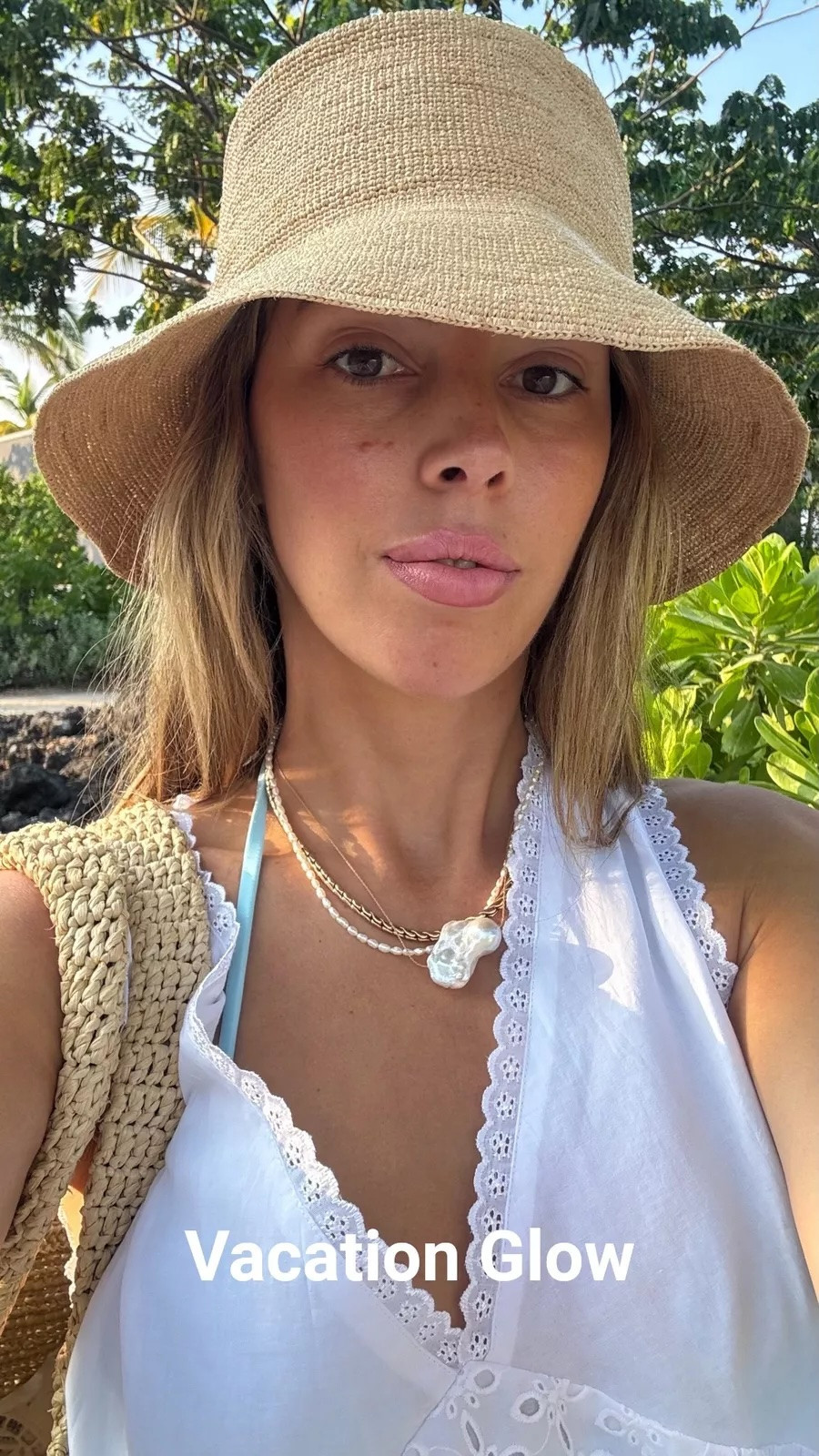 Vacation glow 

 #LTKSeasonal #LTKBeauty #LTKTravel