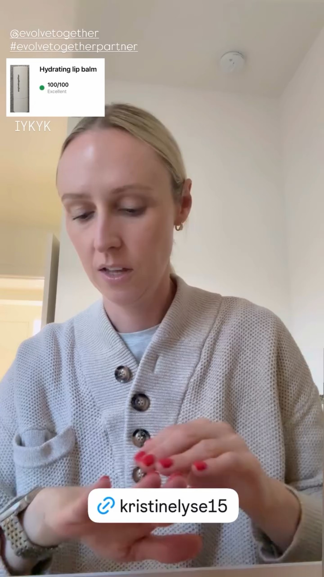 Clean and effective products I love from @evolvetogether 
 Hand lotion in Provence and hydrating lip balm 

My code works for 15% off : kristinelyse15

#LTKselfcare #LTKgrwm #LTKdayinmylife