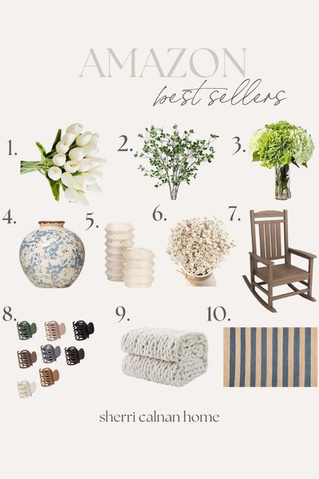 Best Selling Home Finds

Home  Home decor  Home favorites  Best seller  Spring decor  Faux florals  Vase  Outdoor seating  Hair accessories  Blanket  Area rug

#LTKhome #LTKsalealert
