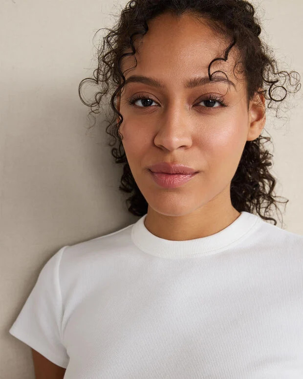 Essential Organic Cotton Short Sleeve Tee | Talbots