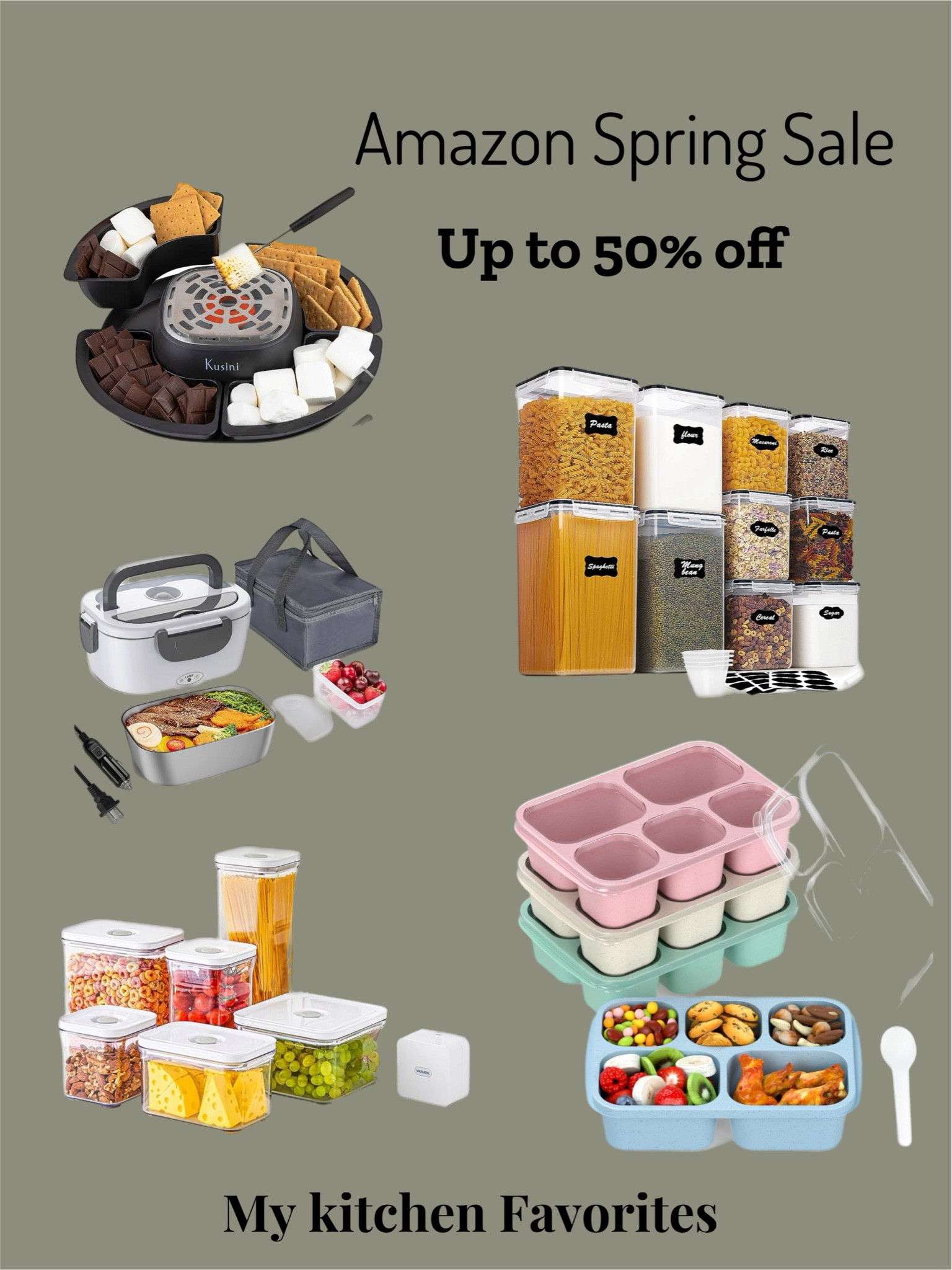 These are some of my must haves!! #amazonspringsale #kitchenfinds #kitchenfavorites #amazonfinds #amazonkitchenfavorites 

#LTKsalealert