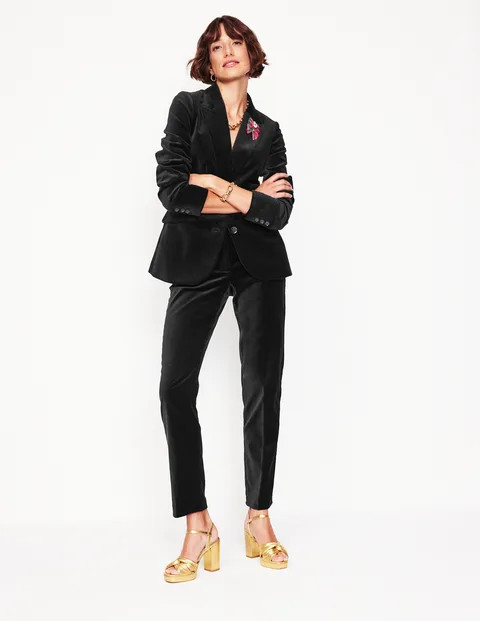 Kew Velvet Trousers | Boden UK