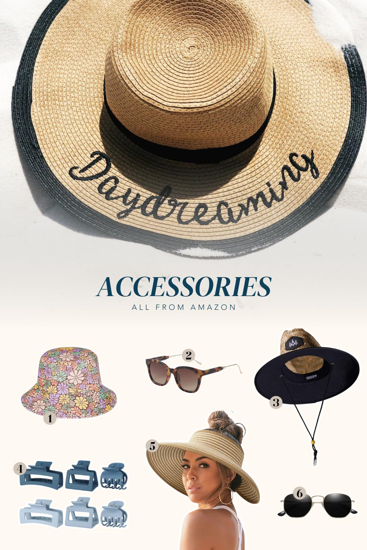 Headed to the beach? Here's our go-to accessories! 

 #LTKSeasonal #LTKSaleAlert #LTKFindsUnder50