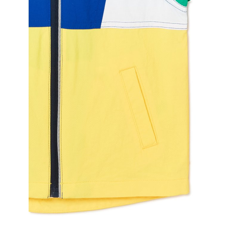 Wonder Nation Baby and Toddler Boy Lightweight Windbreaker Jacket, Sizes 12M-5T | Walmart (US)