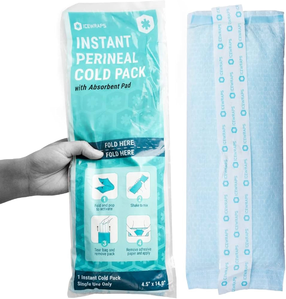 ICEWRAPS Instant Postpartum Pads for Women After Birth - Perineal Ice Packs for Postpartum Care -... | Amazon (US)