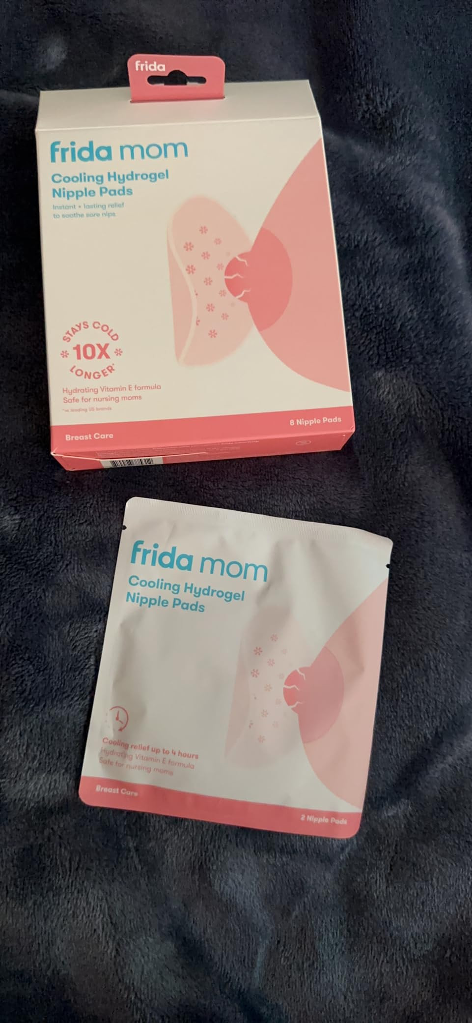 Frida Mom Nursing Pads, Cooling Hydrogel Nipple Pads for Hydration and Soothing Sore Nipples, Bre... | Amazon (US)