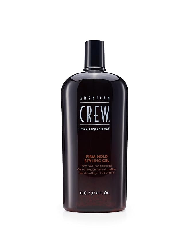 American Crew Men's Hair Styling Gel, Firm Hold, Non-Flaking, 33.8 Fl Oz, 33.8 fl oz | Amazon (US)