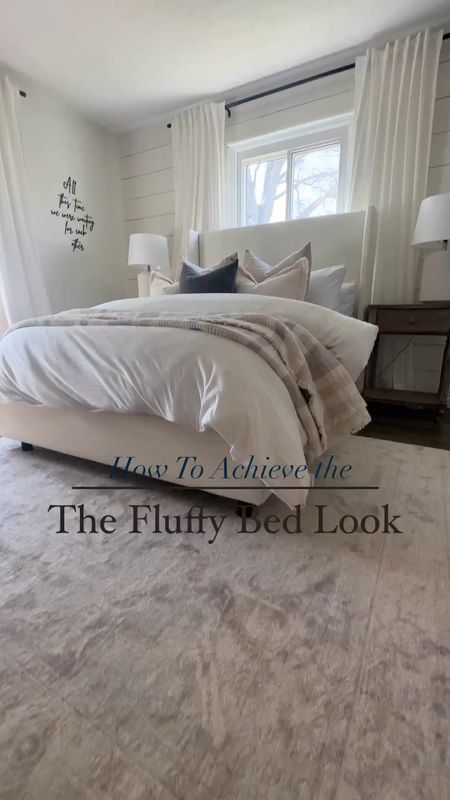 How to achieve that perfect fluffy bed look!
Details:
Full/queen duvet cover 
King size insert 
With any throw pillows go one size with your inserts. For example if you have a 18x18 pillow cover use a 20x20 insert 


#LTKhome #LTKVideo #LTKstyletip