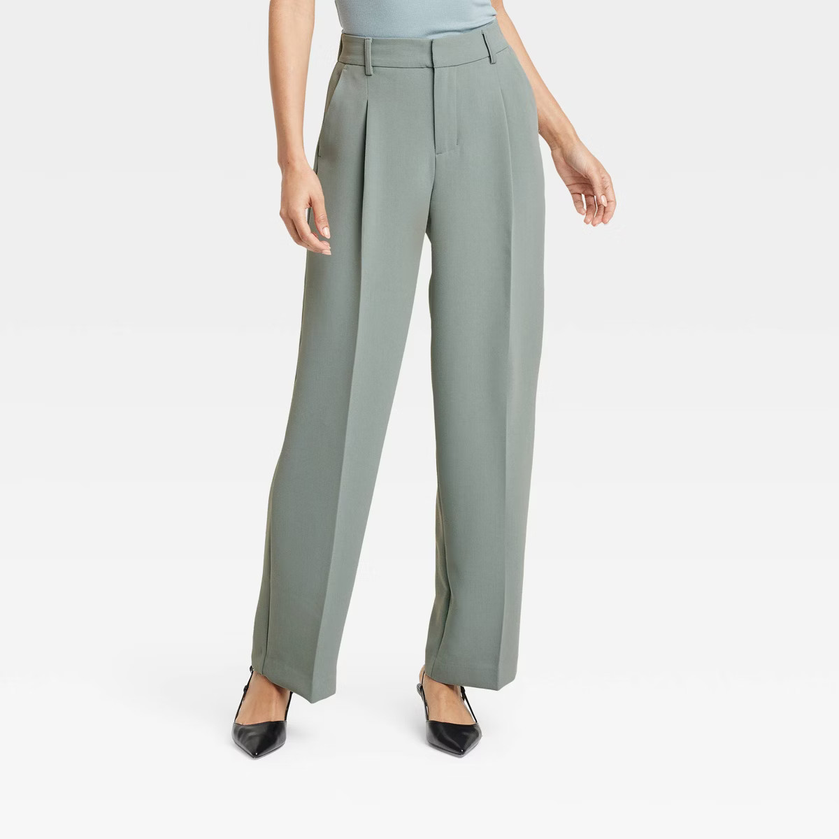 Women's Signature Crepe Essential Trouser - A New Day™ | Target