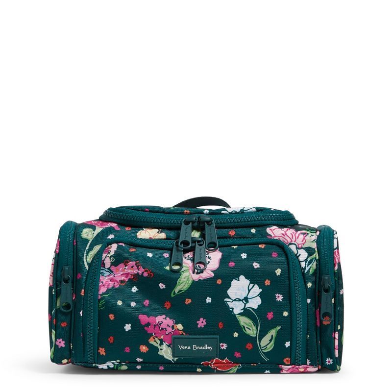 Vera Bradley Women's Recycled Lighten Up Large Travel Cosmetic Bag | Target