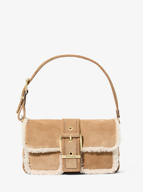 Colby Medium Suede Shoulder Bag | Michael Kors US