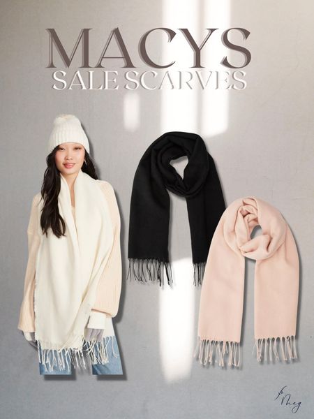 Up to 50% off scarves and hats and mittens at Macys 

#LTKSeasonal #LTKfindsunder50
