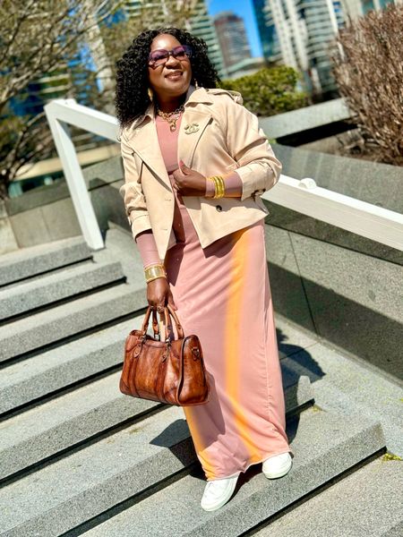 This dress from AFRM is comfortable and perfect for spring. It can be dressed up or worn casually. I am wearing a medium.
Maxi dresses| Spring Dresses | 

#LTKstyletip #LTKover40 #LTKfindsunder100