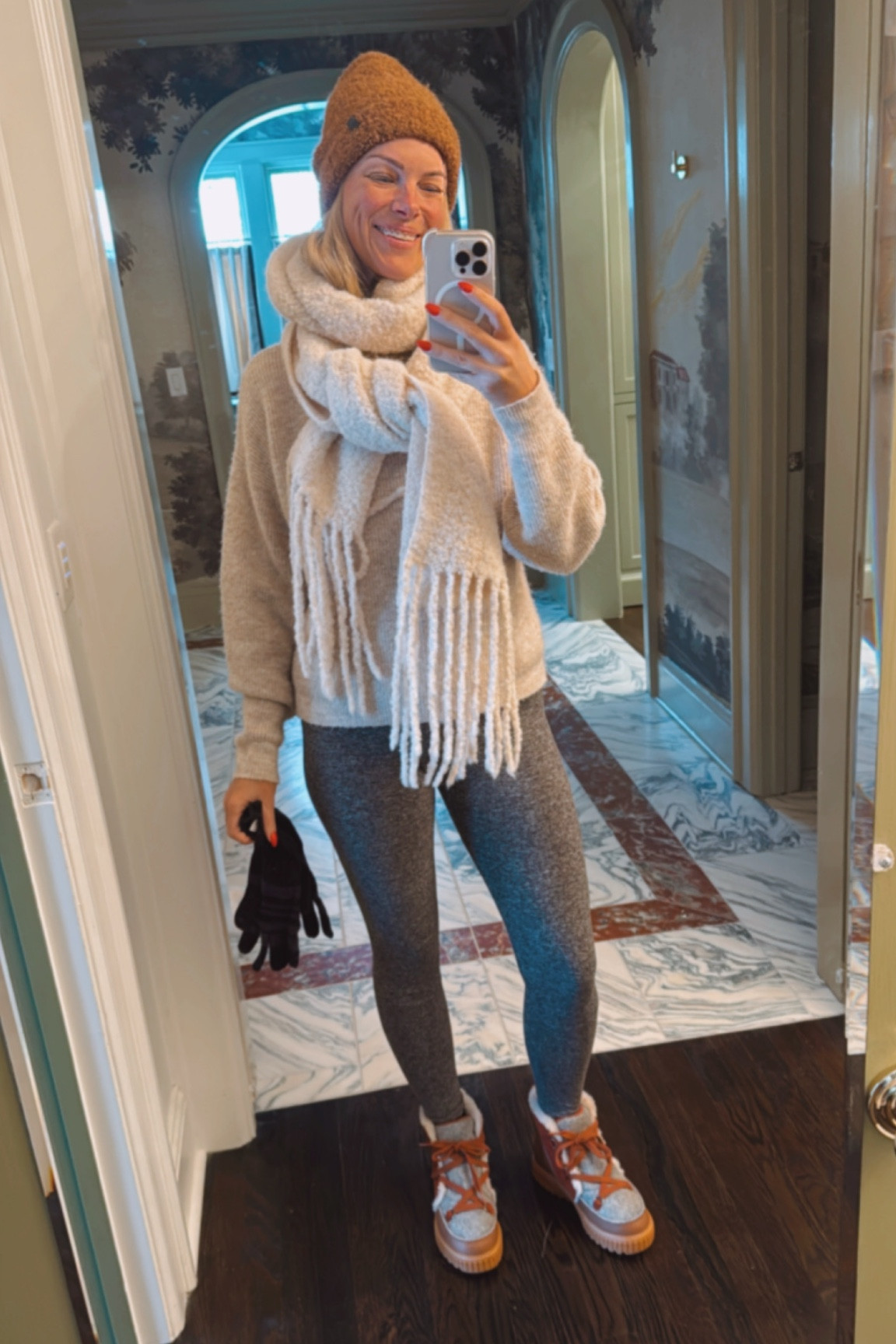 Snow day chic! These boots I’m shouting from the rooftops because they are waterproof, insulated, and come in a few color ways. Honestly might wear every day this winter 

#LTKShoeCrush #LTKSeasonal #LTKActive