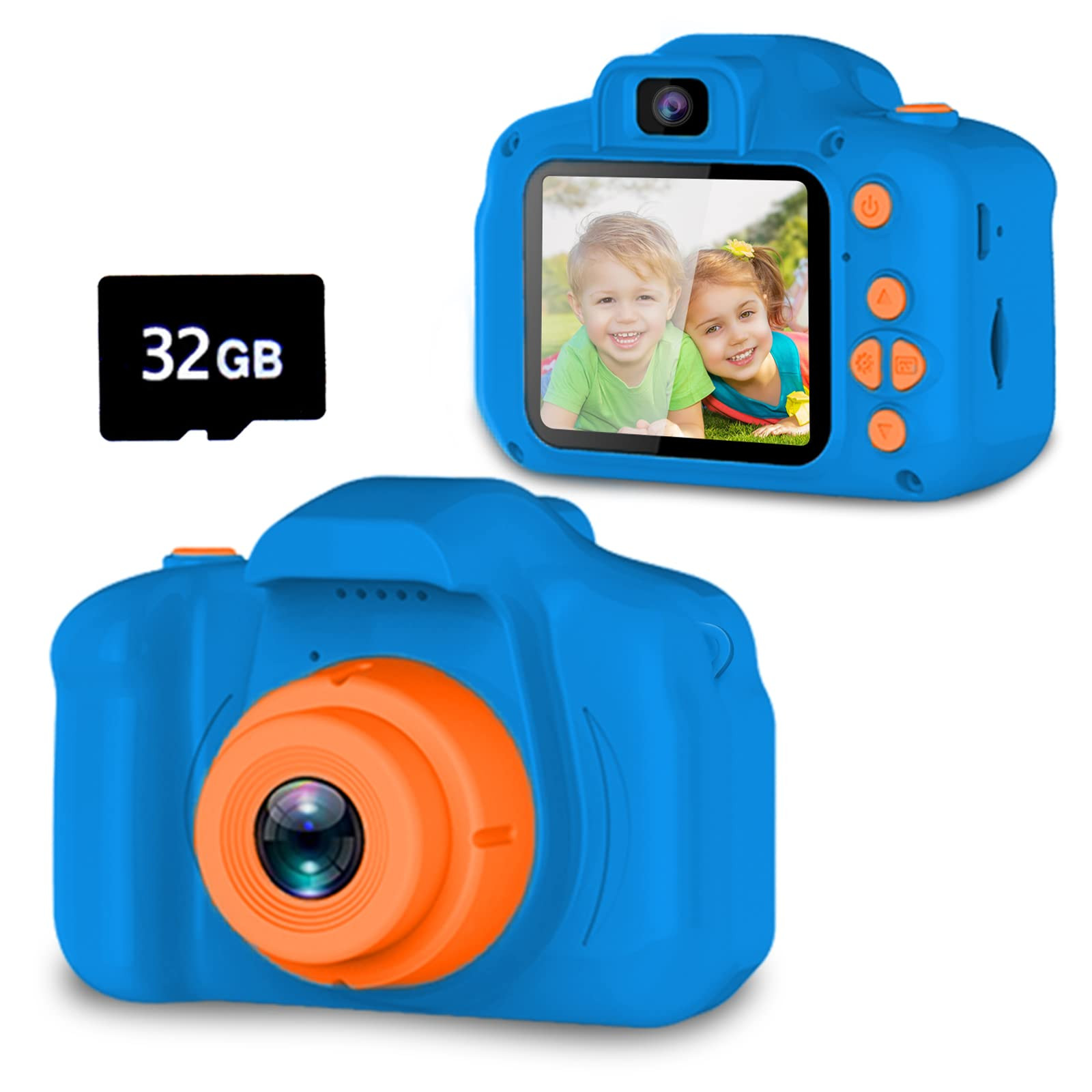 Seckton Upgrade Kids Selfie Camera, Christmas Birthday Gifts for Boys Age 3-9, HD Digital Video C... | Amazon (US)
