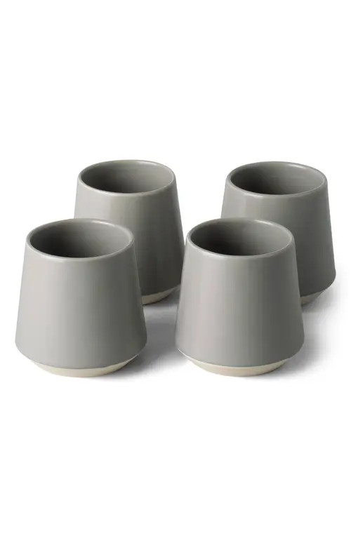 Fable The Cups Set of 4 Cups in Dove Grey at Nordstrom | Nordstrom