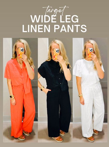 Target wide leg linen pants. Run true to size. Love the matching tops! 





Target style. Target fashion. Universal thread. Affordable fashion. Budget style. 


#LTKover40 #LTKmidsize #LTKfindsunder50