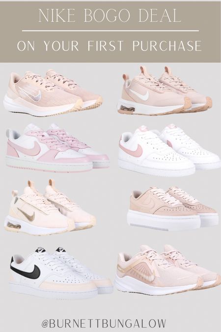 BOGO on your first purchase! NIKE shoes women’s sneakers in blush and pink. The perfect gift for her for Valentine’s Day. 


#competition #ltkfit 
#giftguide #giftguideforher #nike #nikeshoes #airforce1 #womensshoes #womenssneakers #sneakers #nikewomen #nikewomenshoes #whitesneakers #whitetennisshoes

#nikeairmax #nike #sneakers, shoe, nikesneakers, womenssneakers, gymshoes, tennisshoes, neutralsneakers, wintershoes, sneakerhead, womensshoes, shoeroundup, nudeshoes, neutralshoes, cuteshoes, trendyshoes, forher, walkingshoes, sneakers, gymshoes, tennisshoes, affordableshoes, lookforless, disneyshoes, vacation, must-haves, clothing, juniorsshoes, winteroutfit, springoutfit, springshoes, wintershoes, budgetfashion, affordablefashion, everyday inspo, birthdaygift




#LTKunder100 #LTKsalealert #LTKshoecrush