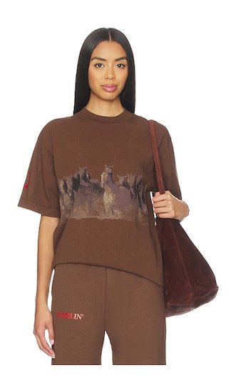 Wild Horse Tee in Tobacco | Revolve Clothing (Global)