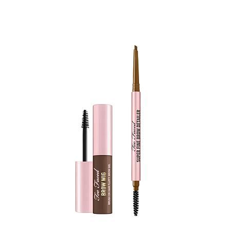 Too Faced Superfine Brow Detailer and Brow Wig 2-Piece Set | HSN