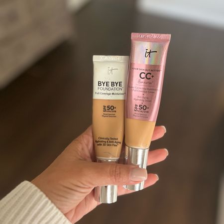 The best full coverage foundation with SPF is on sale! 30% OFF It Cosmetics CC cream is what I use and love. #cccream #foundation #itcosmetics #byebyefoundation 

#LTKMostLoved #LTKbeauty #LTKsalealert