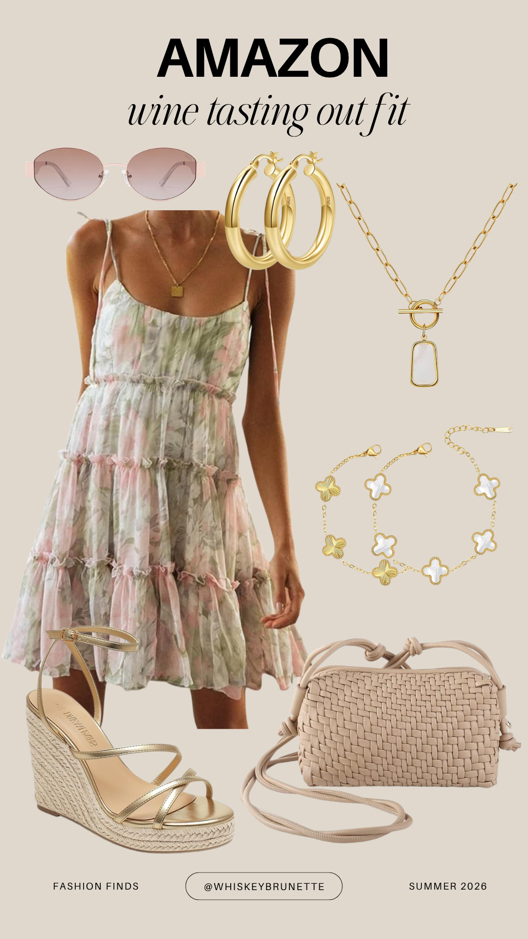 Wine tasting outfit idea! Perfect for a day date or girls outing! 

 