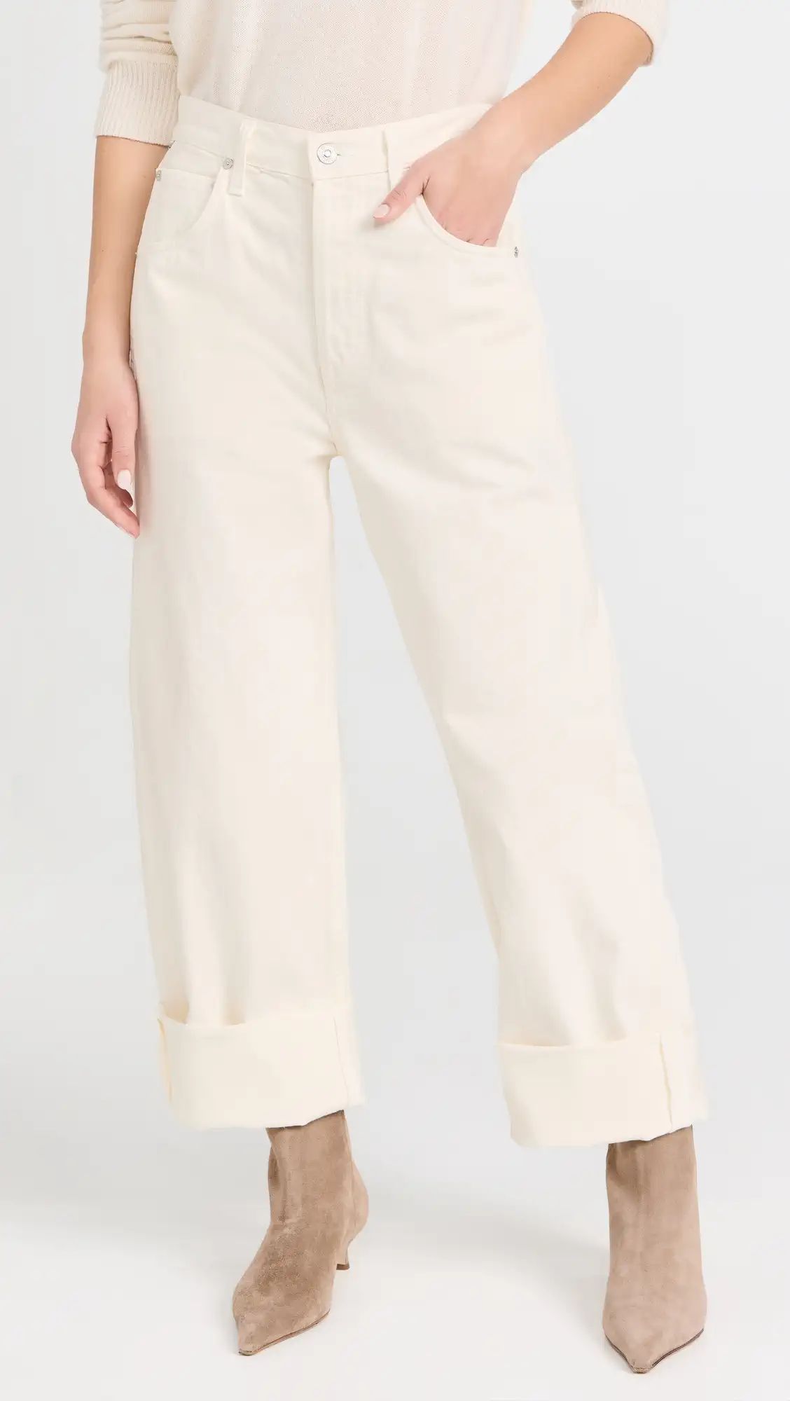 Citizens of Humanity Ayla Baggy Cuffed Crop Jeans | Shopbop | Shopbop