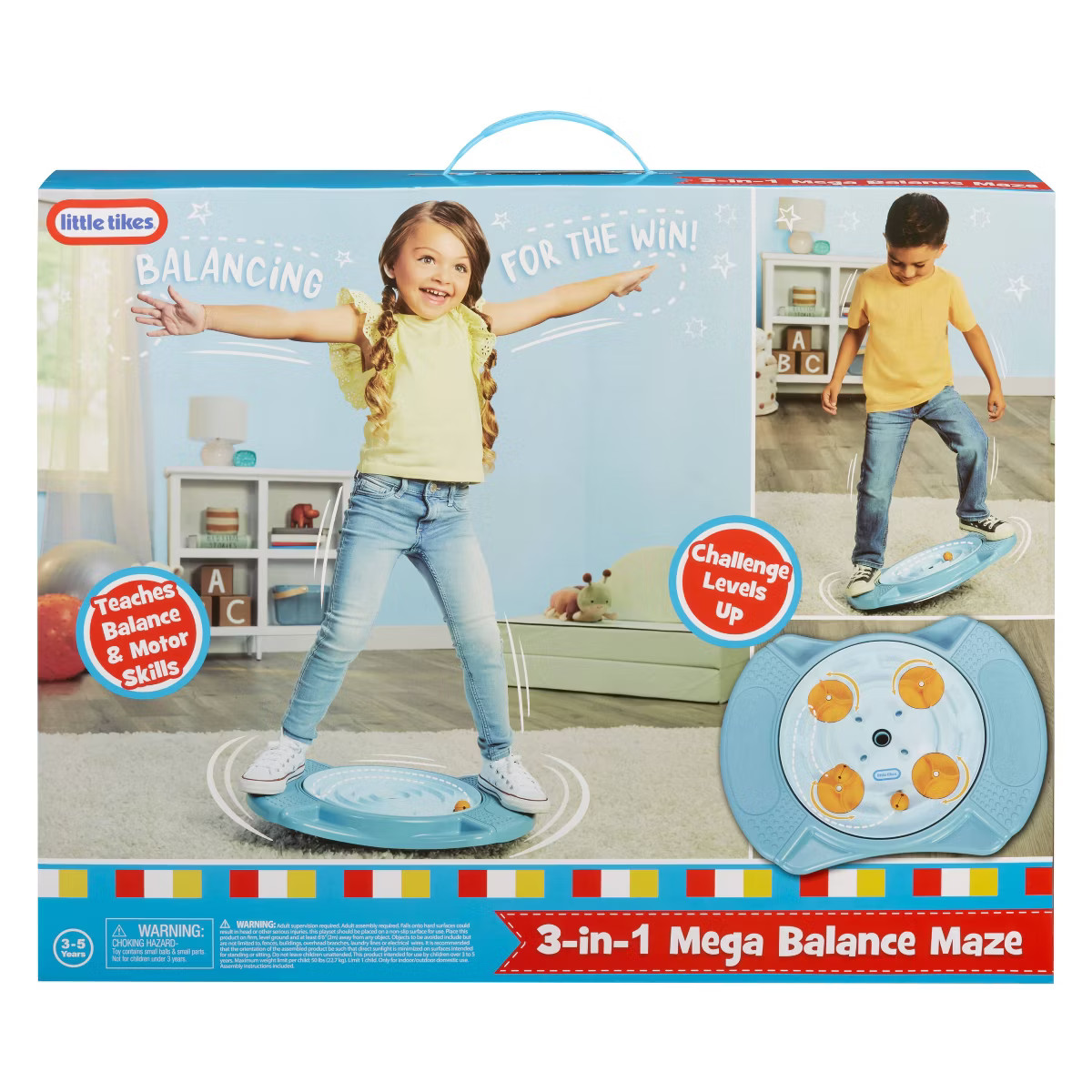 Little Tikes 3-in-1 Mega Balance Maze Board | Target