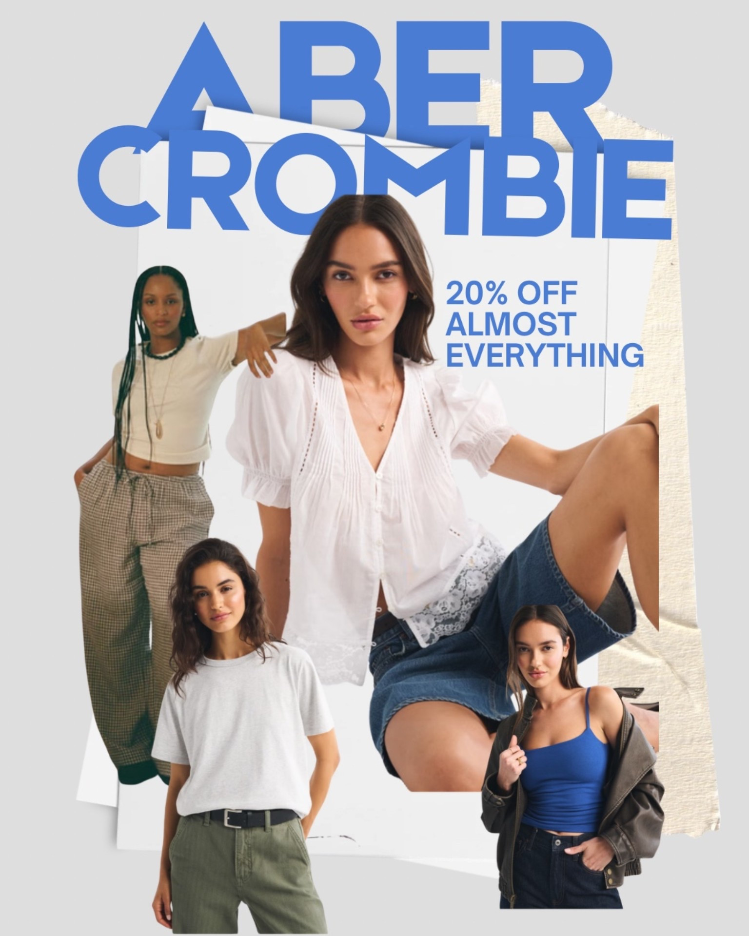 @abercrombie sale!!! 20% off almost everything — here are my favorites!

i don’t have a stackable 15% off code (yet.. mark my words! a career goal of mine is to work with them!! 

but a few girlies i love have an additional 15% off code (35% off total) if you want to use theirs !!! 

@kelclight - AFKELSEYB
@krismarieerrington - AFKRISTINA
@vivianeaudi - AFVIVIANE

$20 high quality basic tees!! 
the BRA FREE line is THE BEST!
those pull on pants are soo comfy!

#LTKootd #LTKgrwm #LTKmomlife