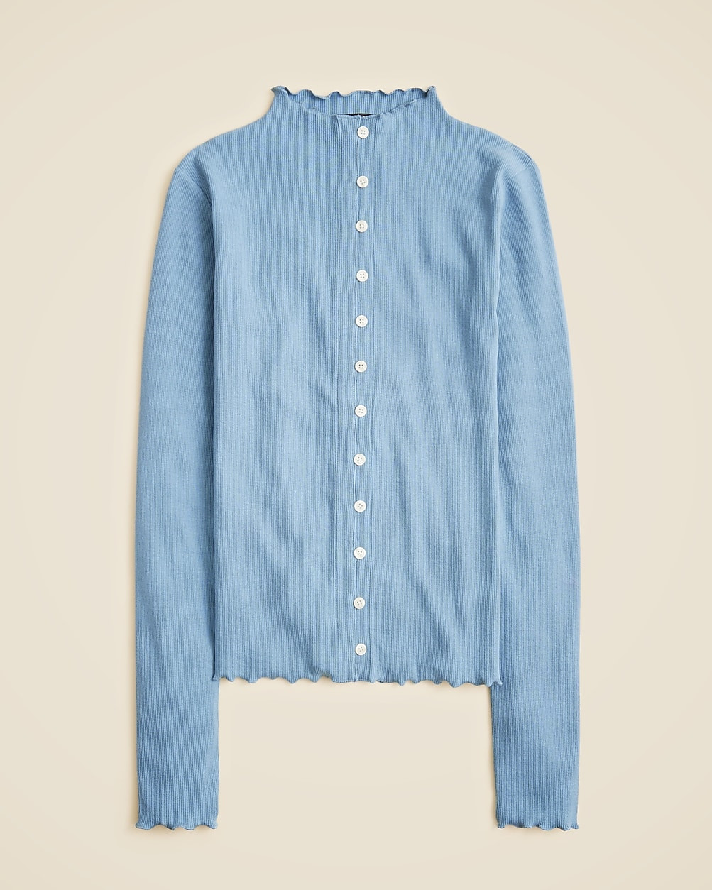 Perfect rib cardigan top | J. Crew US