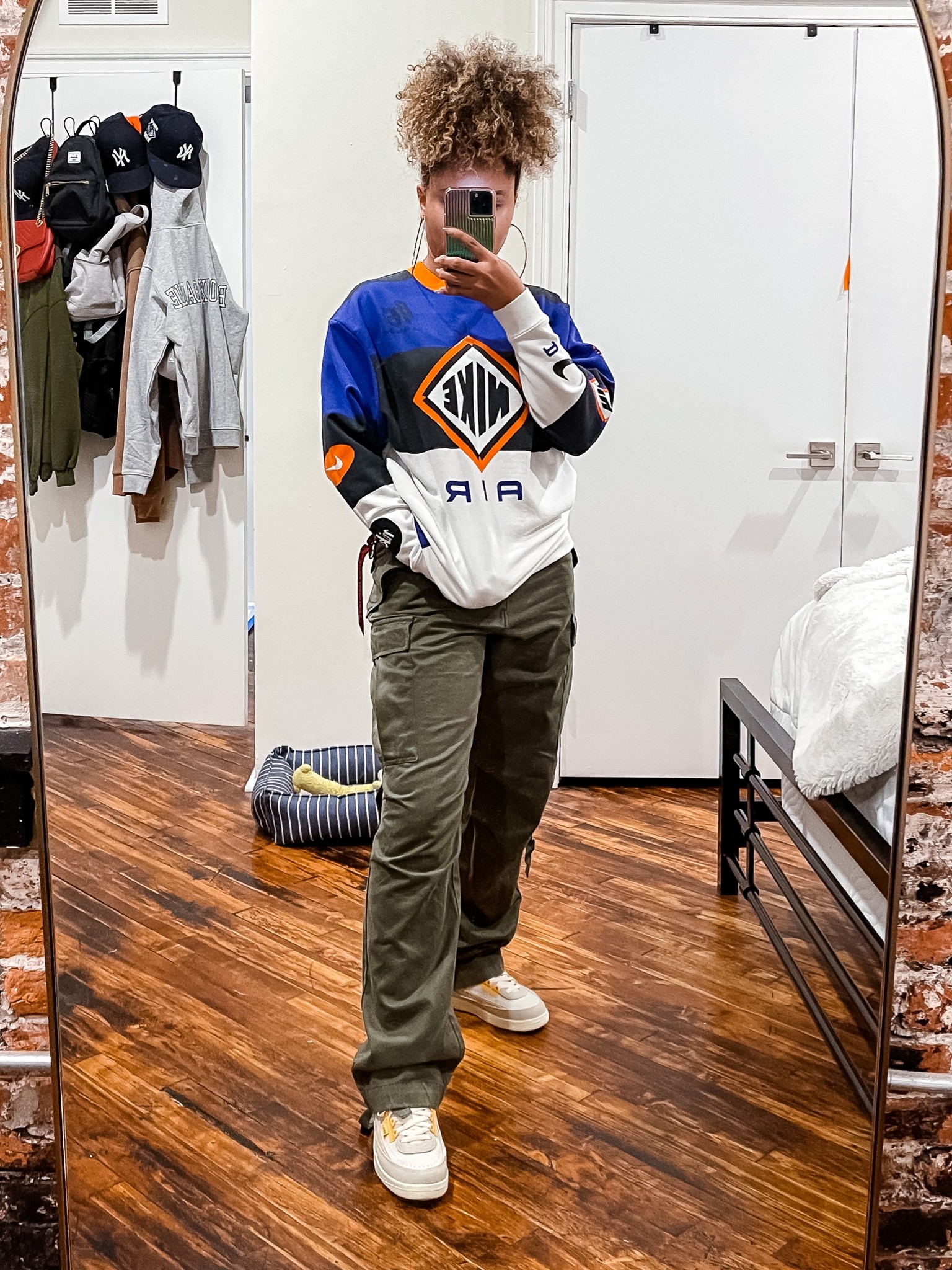 My favorite motorcross crewneck sweatshirt and cargos

#LTKshoecrush #LTKfit #LTKstyletip